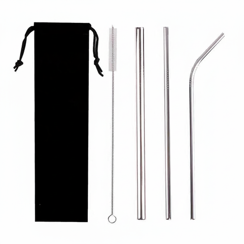 Stainless Steel Straw Set